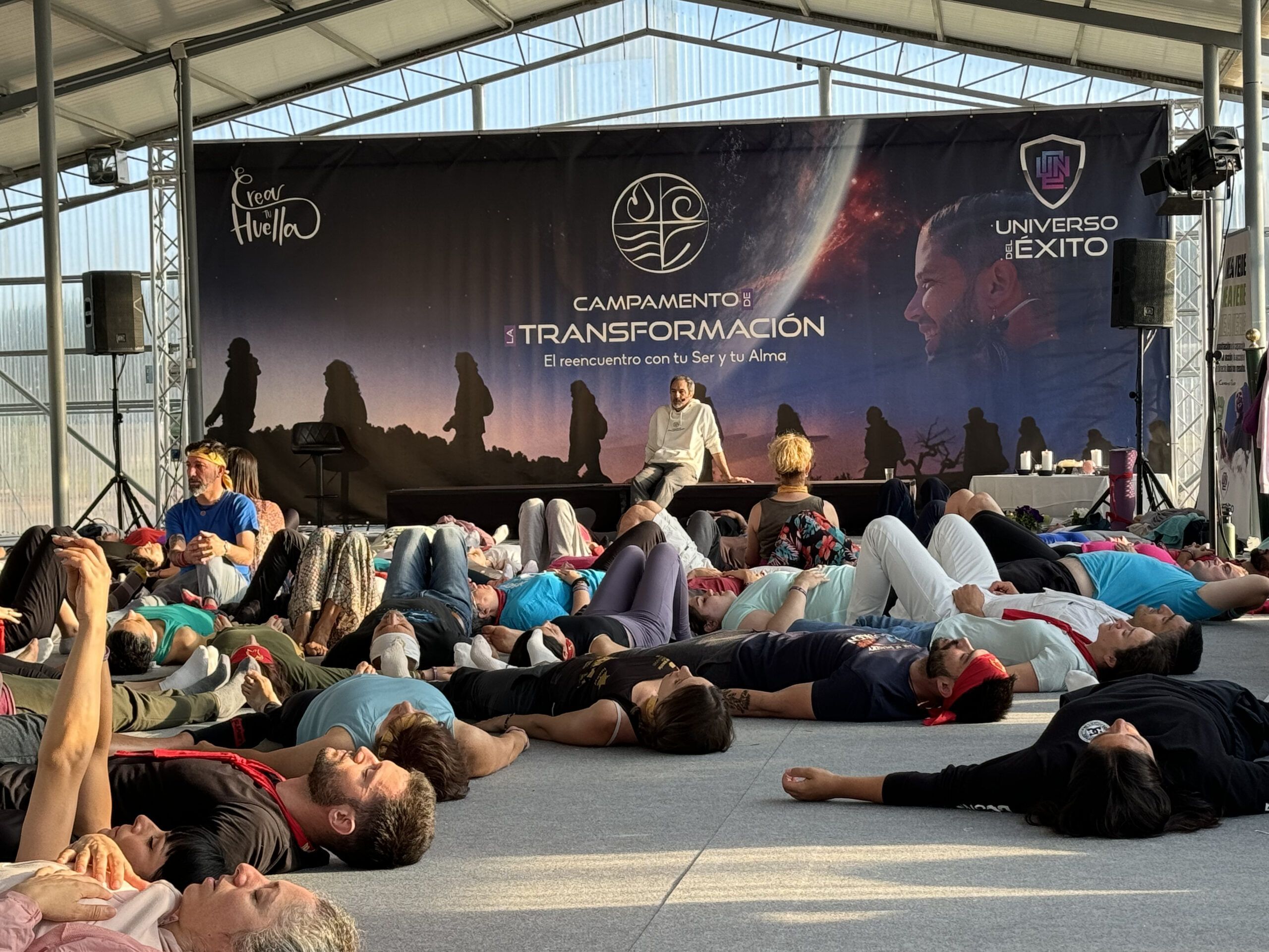 Dinámica relajación evento presencial